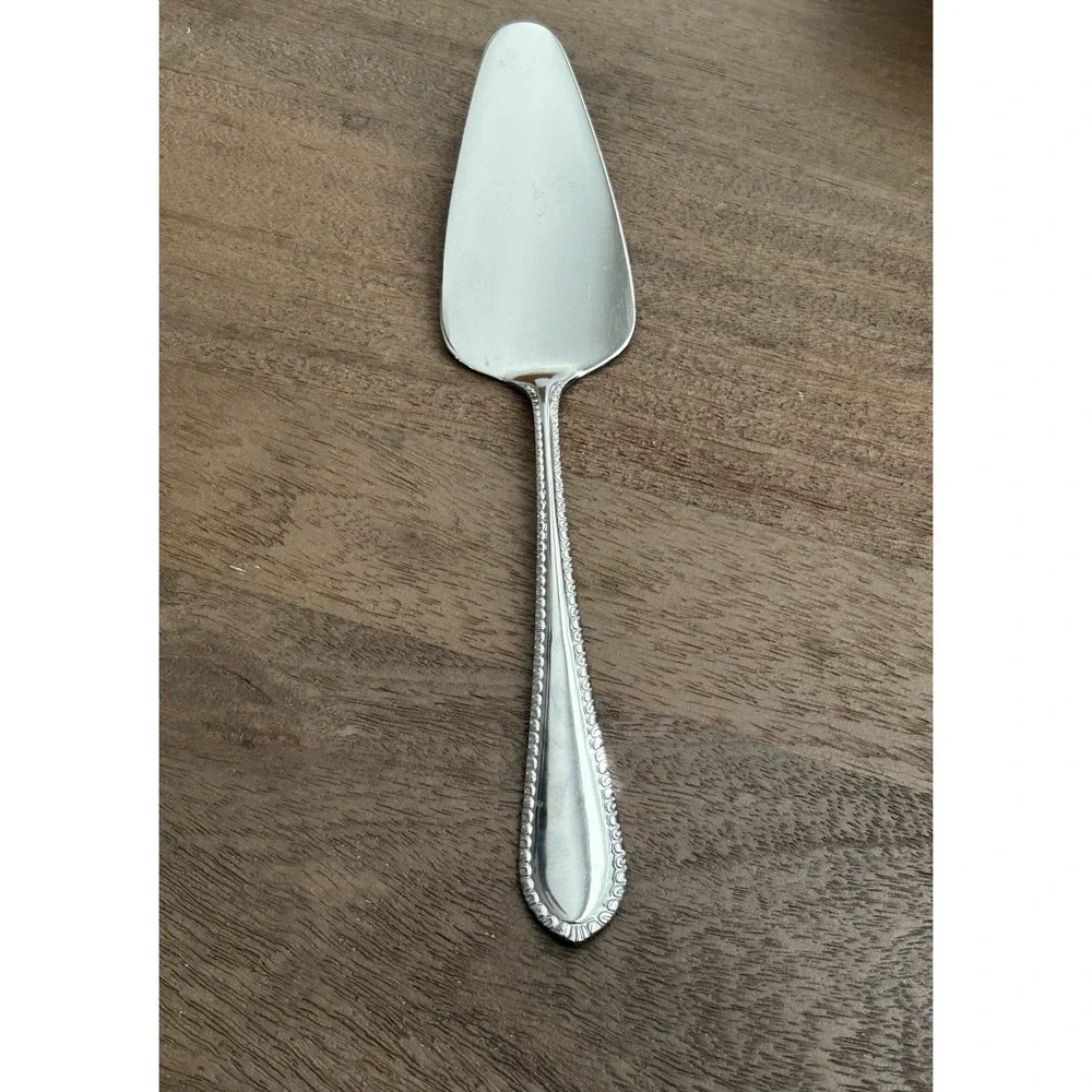 Reed & Barton Englefield Pie Cake Server Stainless Glossy 9.75